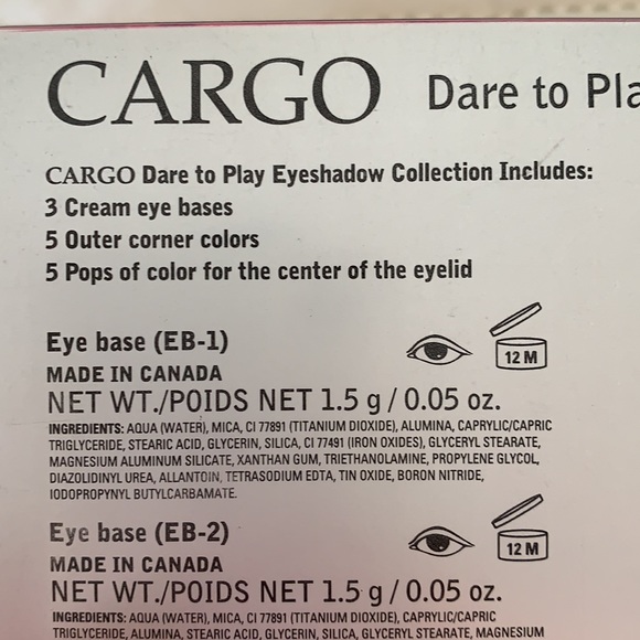 CARGO cosmetics eye shadow palette kit - Picture 4 of 8